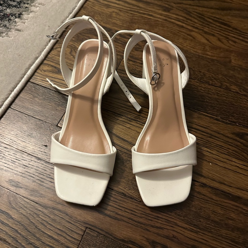 Elegant White Women's Sandals